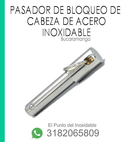 Pasadores De Freno Acero Inoxidable DRC - Juego De 2 Para Frenos Delantero/trasero, Cabeza Hexagonal 8mm ¡Cambio Rápido!
