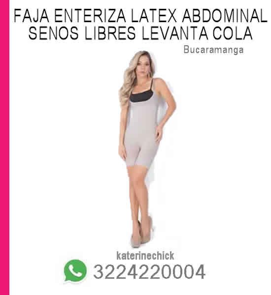 faja enteriza latex abdominal senos libres levanta cola